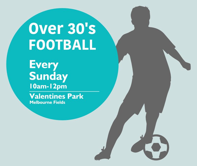 Over 30’s Football Kick about