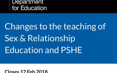Consultation on Sex & Relationship Education and PSHE